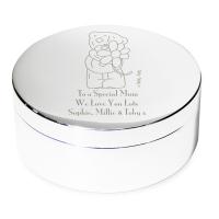 Personalised Me to You Bear Flower Round Trinket Box Extra Image 2 Preview